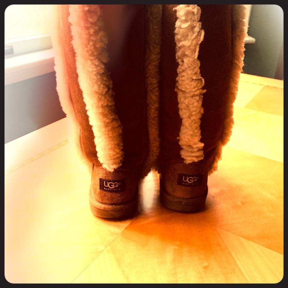 UGG Hadley II Genuine Shearling Trim Boot